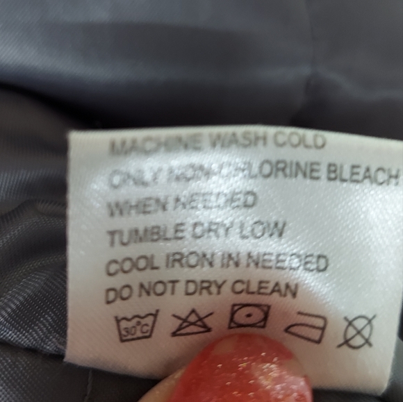 Large Men's Coat Weather Resistant With Removable Hood Calvin Klein - Picture 16 of 16